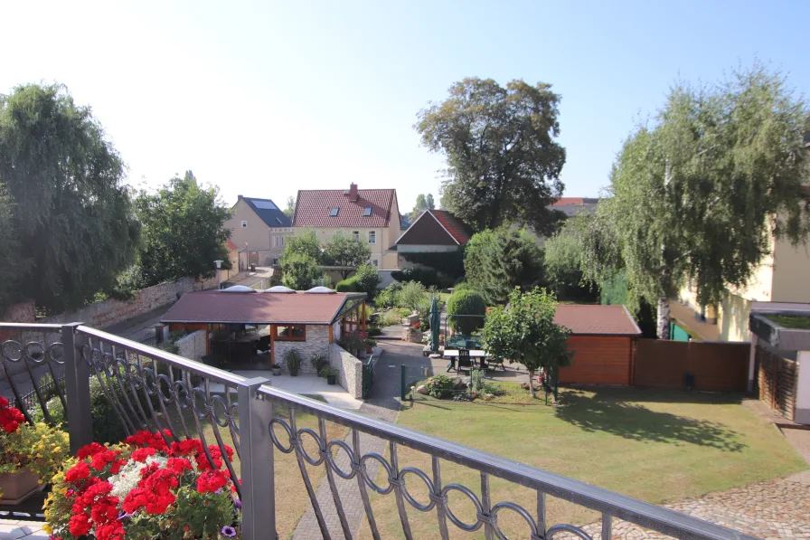 Balkon Aussicht