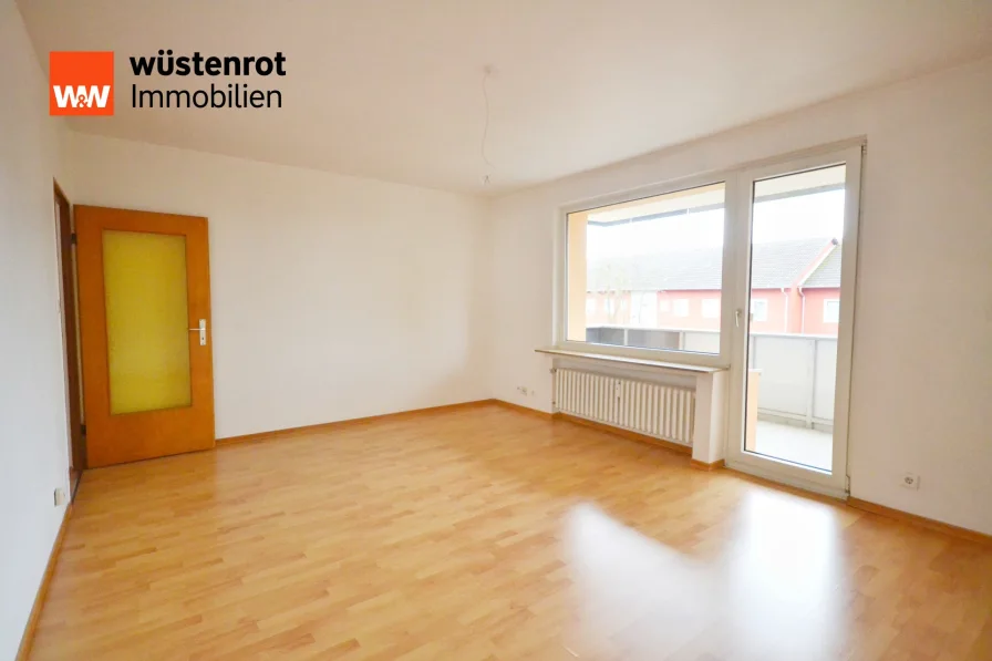 Wohnzimmer - Wohnung mieten in Fulda - Klassische 3 Zimmerwohnung in Fulda - Ziehers Nord - Alles für den täglichen Bedarf in der Nähe