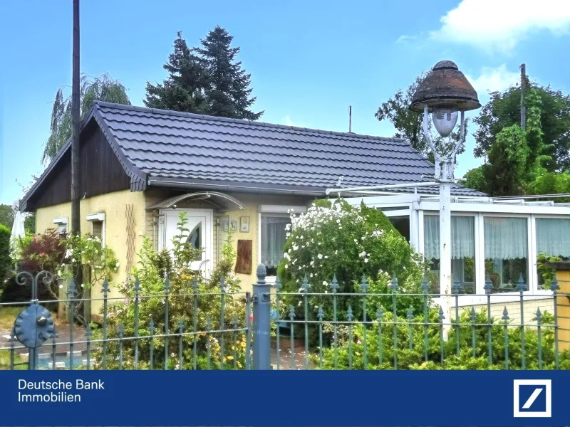 Wegeansicht - Haus kaufen in Berlin - Urlaub, Wochenende aber auch Wohnen – Bungalow 