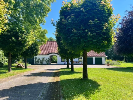 Allee - Haus kaufen in Südergellersen OT Heiligenthal - Seltenes Anwesen mit Parkgrundstück nahe Lüneburg