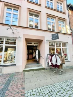 Ansicht - Laden/Einzelhandel mieten in Lüneburg - Kleine Ladenfläche in Lüneburg-Innenstadt