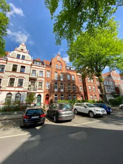 Außenansicht - Wohnung kaufen in Lüneburg - Top-sanierte Altstadtwohnung in Lüneburg - Rotes Feld