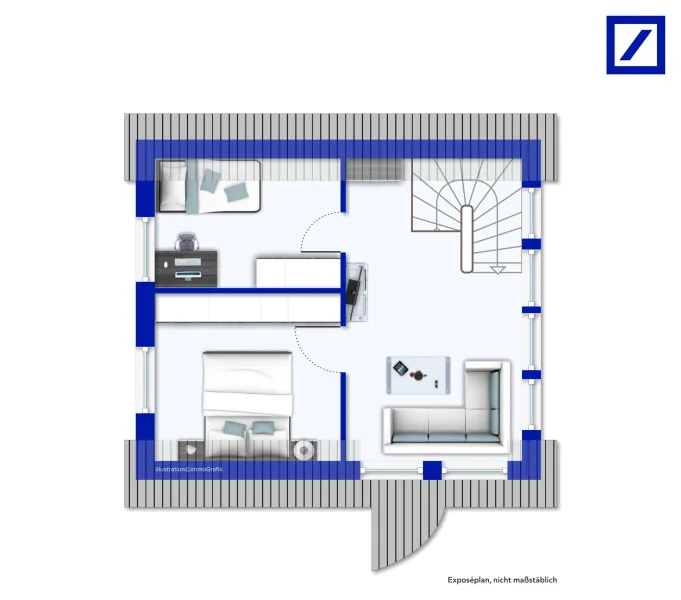 Dachgeschoss Anbau 90er