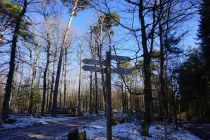 Umgebung mit Wanderwegen