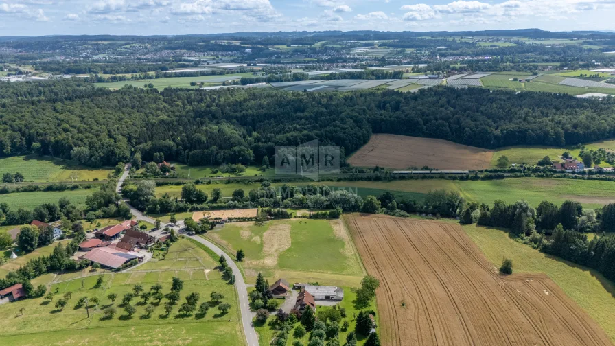 Titelbild - Grundstück kaufen in Meckenbeuren - Verwirklichen Sie Ihren Traum | Idyllisches Grundstück in ländlicher Lage