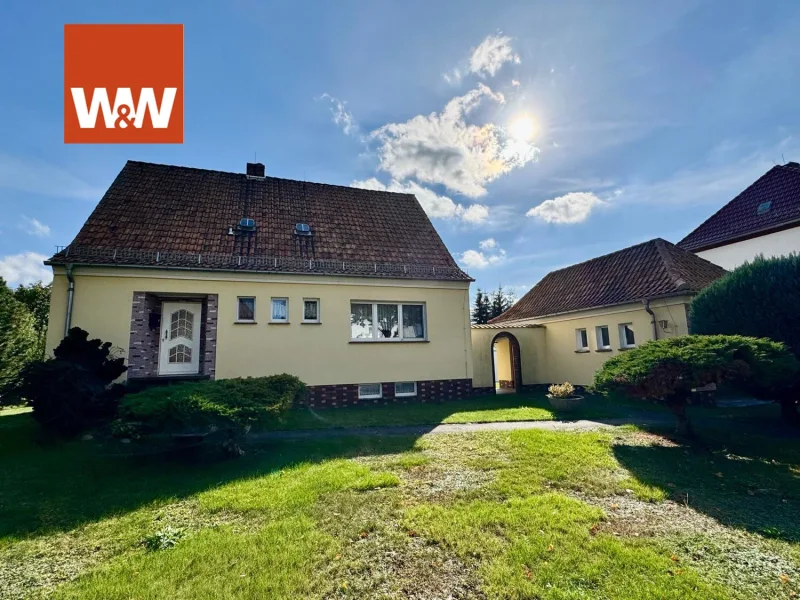 Ansicht  - Haus kaufen in Herzberg (Elster) - Großzügiges Wohnen mit Stil – Freistehendes Haus in ruhiger Stadtlage