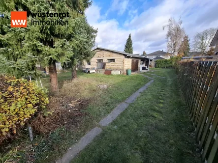 Ansicht Grundstück - Grundstück kaufen in Stahnsdorf - Erbpachtgrundstück in Stahnsdorf zu verkaufen. Naturverbundeses Wohnen vor den Toren Berlins.