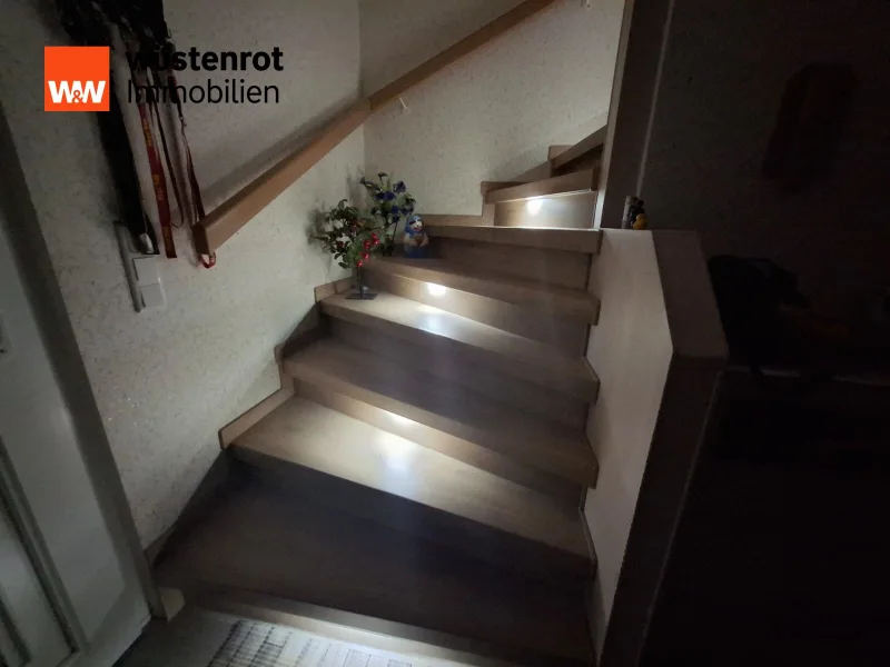 Treppe zum OG