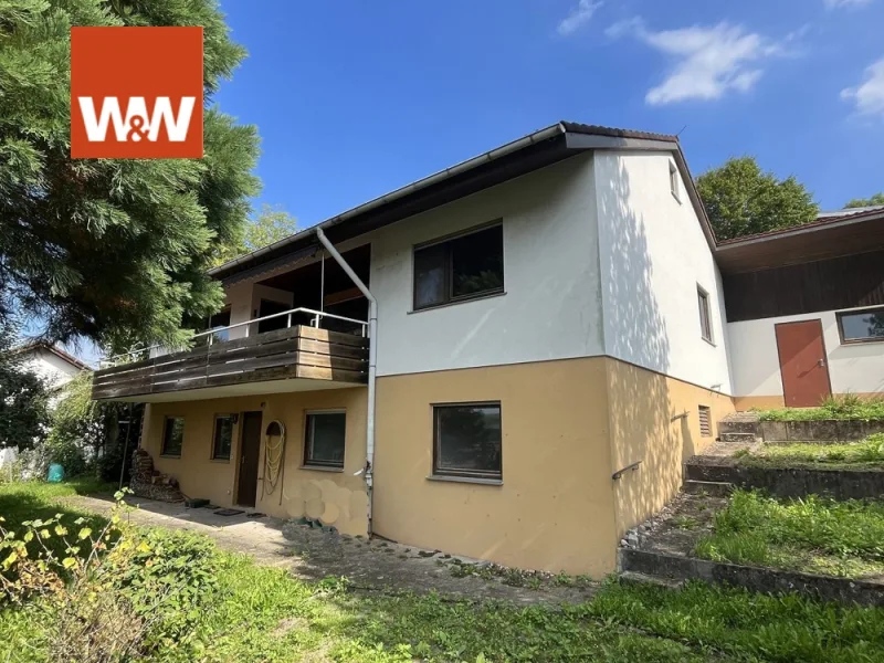 Ansicht - Haus kaufen in Sulzbach-Laufen - Einfamilienwohnhaus in wunderschöner Aussichtslage