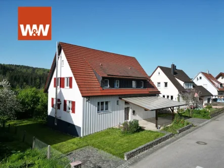 Ansicht - Haus kaufen in Sulzbach-Laufen - Wohnhaus mit Garten in ruhiger und sonniger Siedlungslage