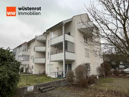 Ansicht - Wohnung mieten in Schwäbisch Hall / Hessental - 2-Zimmer-Dachgeschoss-Maisonette-Wohnung in ruhiger Siedlungslage