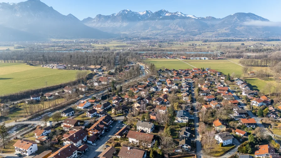 Einzigartige Alpenkulisse