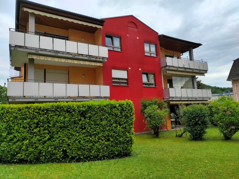  - Wohnung kaufen in Lahr/Schwarzwald - Lahr-Zentrumsnahe 3,5 Zimmer ETW mit Terrasse + TG-Platz 