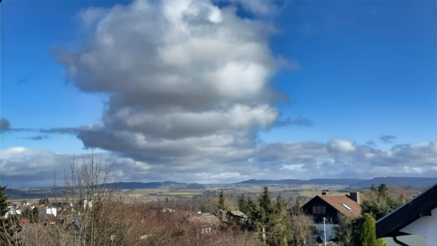 Fensterblick über die Baar