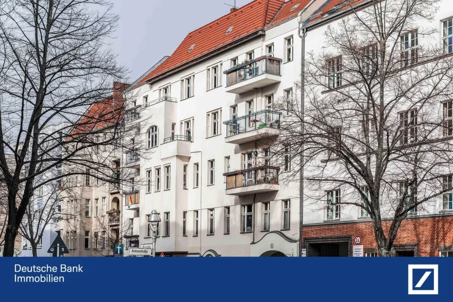 Hausanblick - Haus kaufen in Berlin - Historisches Mehrfamilienhaus mit Gewerbeeinheit aus dem 19. Jahrhundert