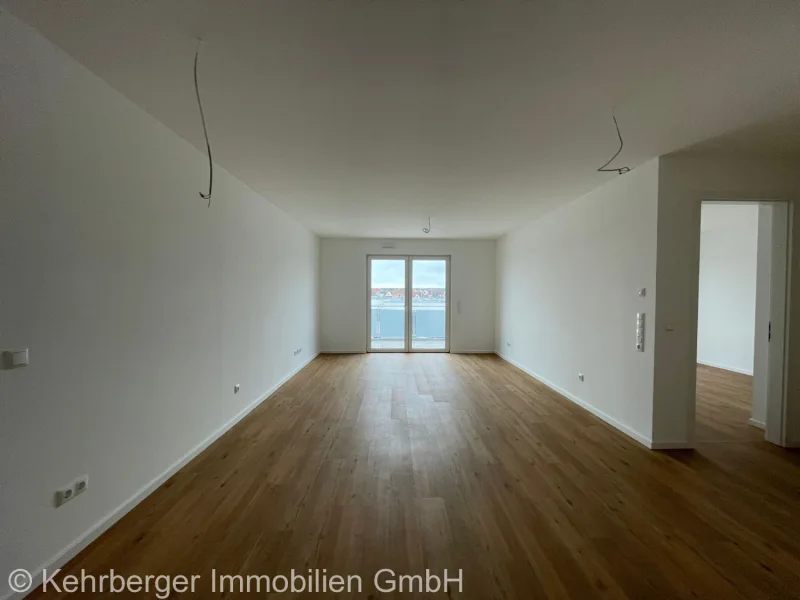 Wohnen-Essen-Kochen - Wohnung kaufen in Burgoberbach - 2-Zimmer-Wohnung mit Westbalkon und Weitblick im obersten Geschoss