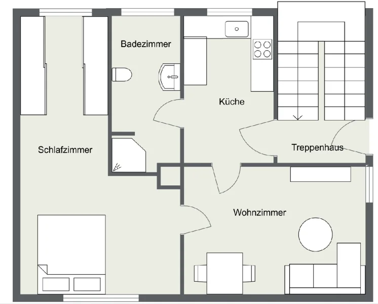 Grundriss Dachgeschoss