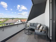 Balkon 3 Zimmer DG-Wohnung