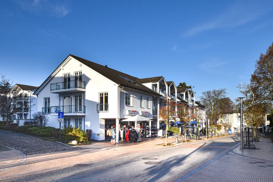 Gebäudeansicht - Wohnung kaufen in Göhren - Strandnahe Eigentumswohnung im Ostseebad Göhren