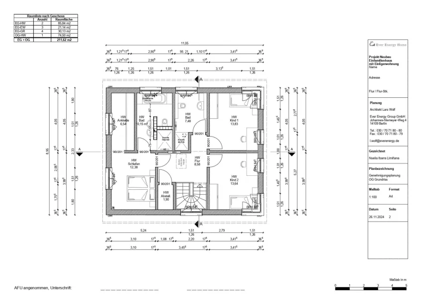 Möglicher Neubau - OG