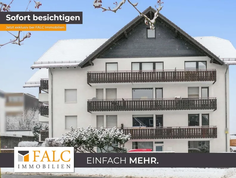 Ansicht - Wohnung kaufen in Winterberg - Charmante Eigentumswohnung im Herzen von Winterberg