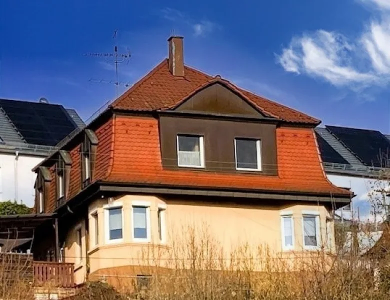 Altbach Villa - Haus kaufen in Altbach - Stilvolle Villa mit Gartenparadies am Südhang über den Dächern von Altbach !