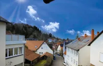 Ausblick vom Balkon