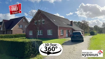 2129-Start-neu - Haus kaufen in Papenburg / Aschendorf (Ems) - renovierungsbedürftiges EFH mit Nebengebäude für Hobby und Freizeit ** provisionsfrei für den Käufer