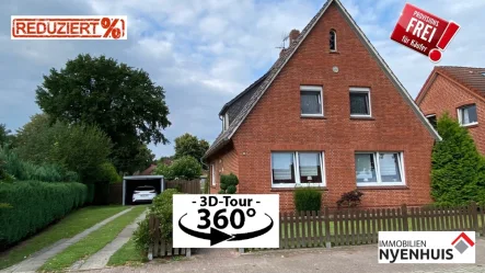 2096-Start-neu - Kopie - Haus kaufen in Lathen/Dünefehn - gepflegtes Einfamilienhaus mit Garage ** großes Grundstück ** kurzfristige Übergabe möglich