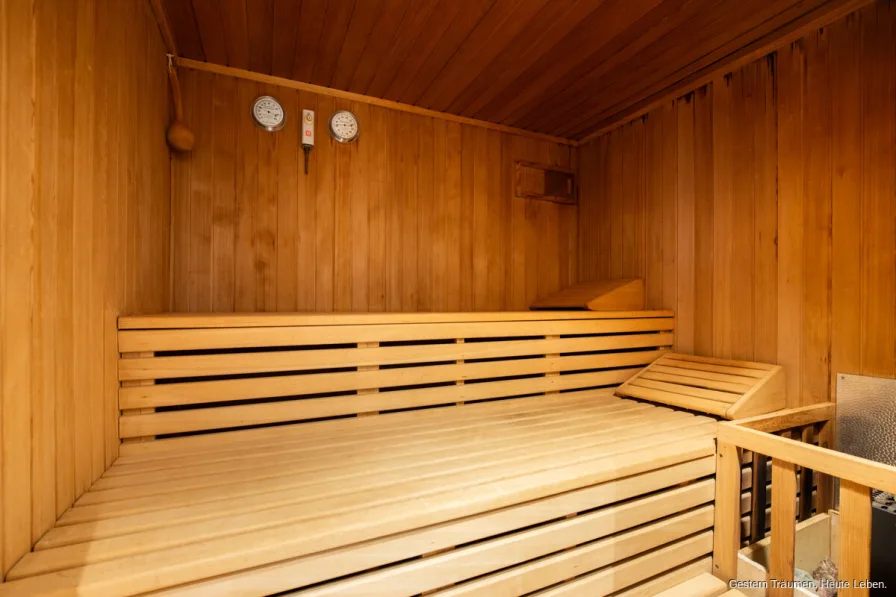 eigene Sauna