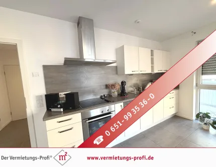 Küche - Wohnung mieten in Trier - Exklusives Wohnerlebnis – Moderne 70 m² Wohnung mit Premium-Ausstattung und Tiefgaragenstellplatz