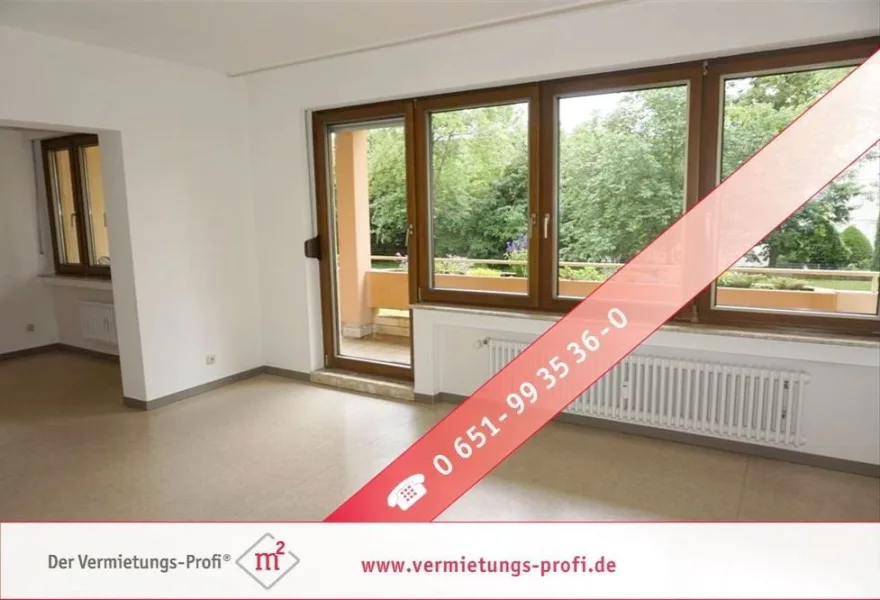  - Wohnung mieten in Trier - Citynahe Wohnung im Maarviertel mit Balkon, Einbauküche und Stellplatz in ruhiger Lage!!