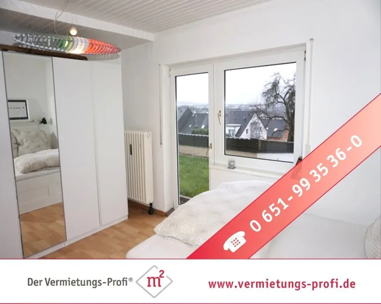 Titelbild - Wohnung mieten in Trier / Irsch - Super Uni-Lage! Apartment mit Pantryküche, Terrasse und Weitblick