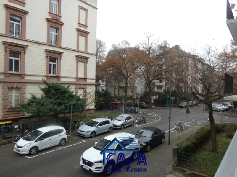 Ausblick vom Balkon