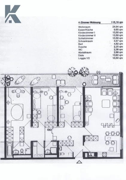 Grundriss ETW 115,19_1.OG_West