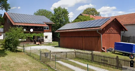 Zufahrt - Haus kaufen in Julbach / Buch - Mehrgenerationen! Charmantes großes Wohnhaus mit zusätzlichem Nebenhaus in Julbach/Buch